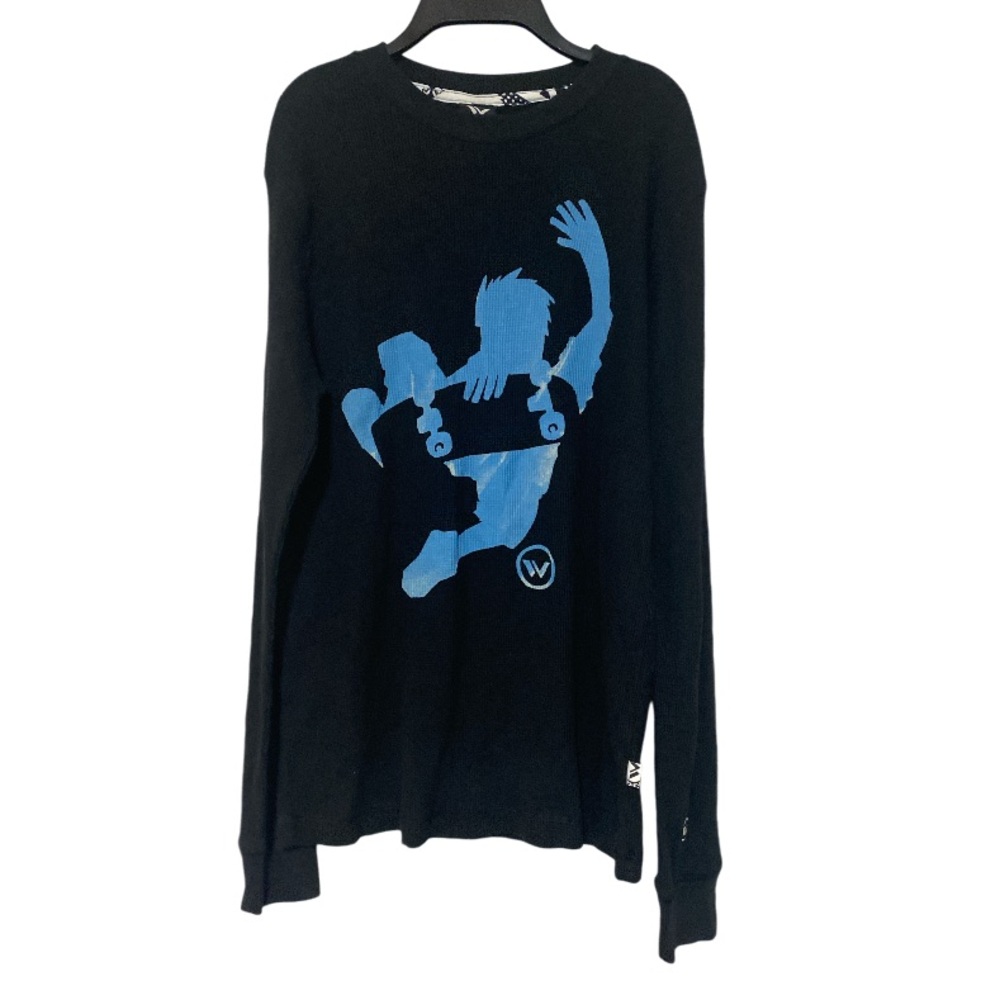 Y2K Grunge Sean White Skater Skateboard Boy’s Waffle Knit Long Sleeve - BOYS XL